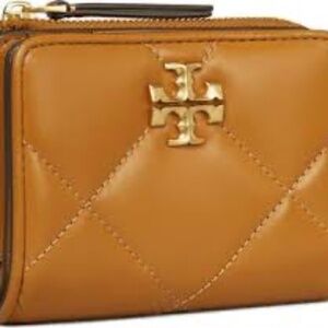 Tory Burch Kira Diamond Quilted Bi-Fold Wallet